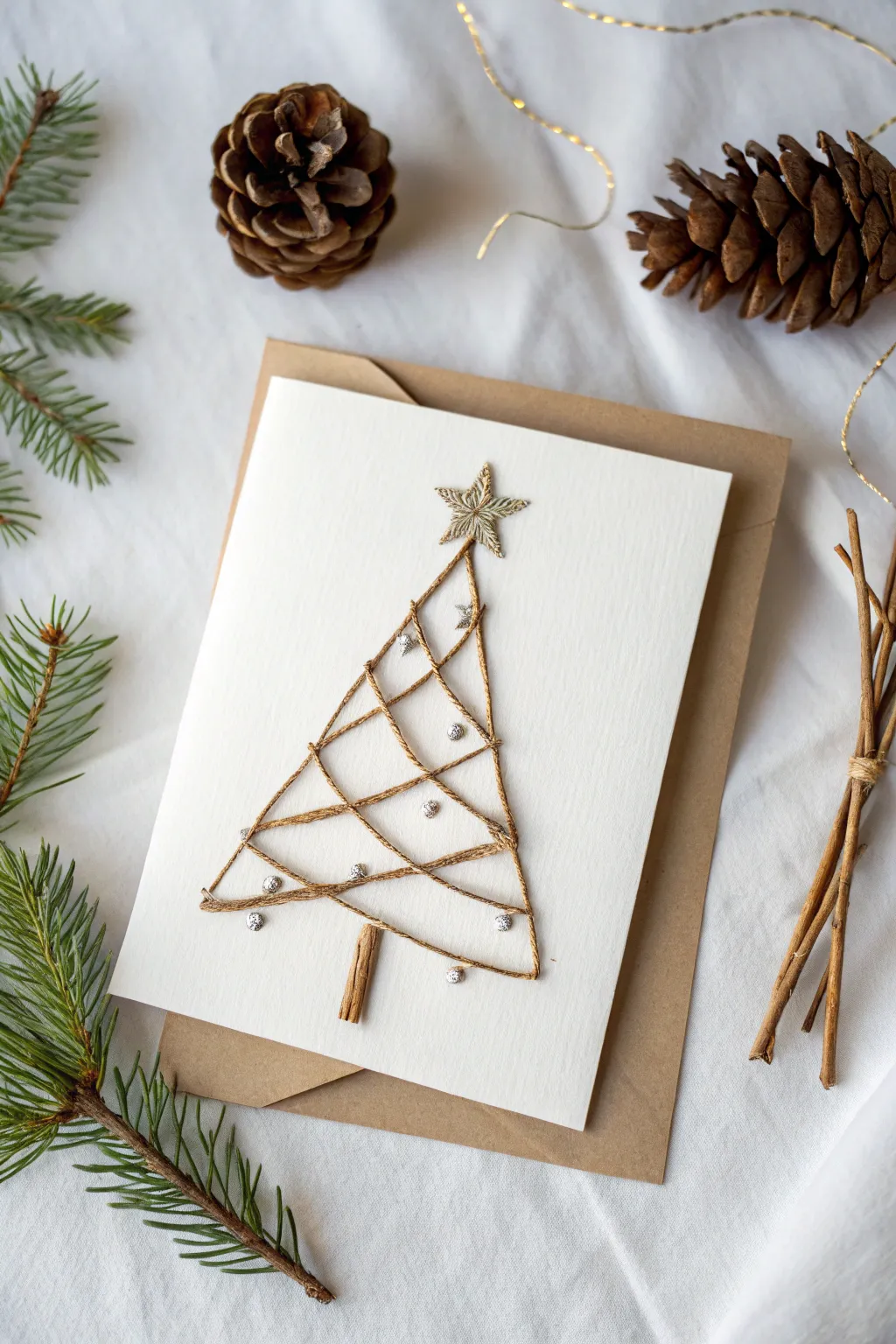 Embrace rustic elegance this holiday season with nature-inspired Christmas cards. 🌿✨