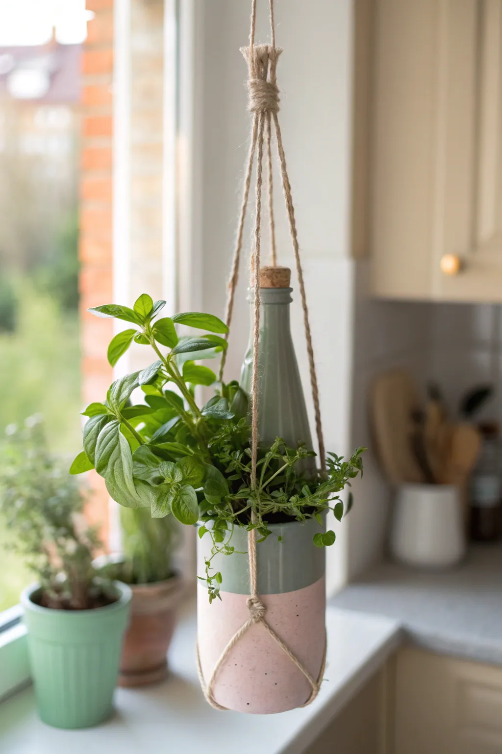 Transform your space with these elegant DIY hanging planters—where sustainability meets style!