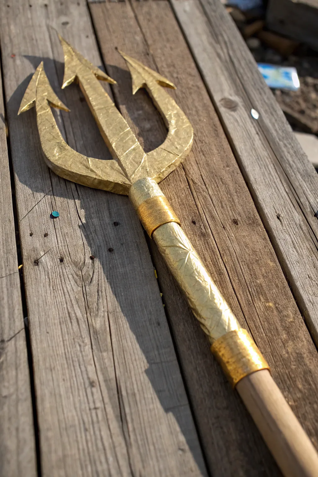 Unleash your inner god with this DIY trident, crafted for those who value artistry and creativity.