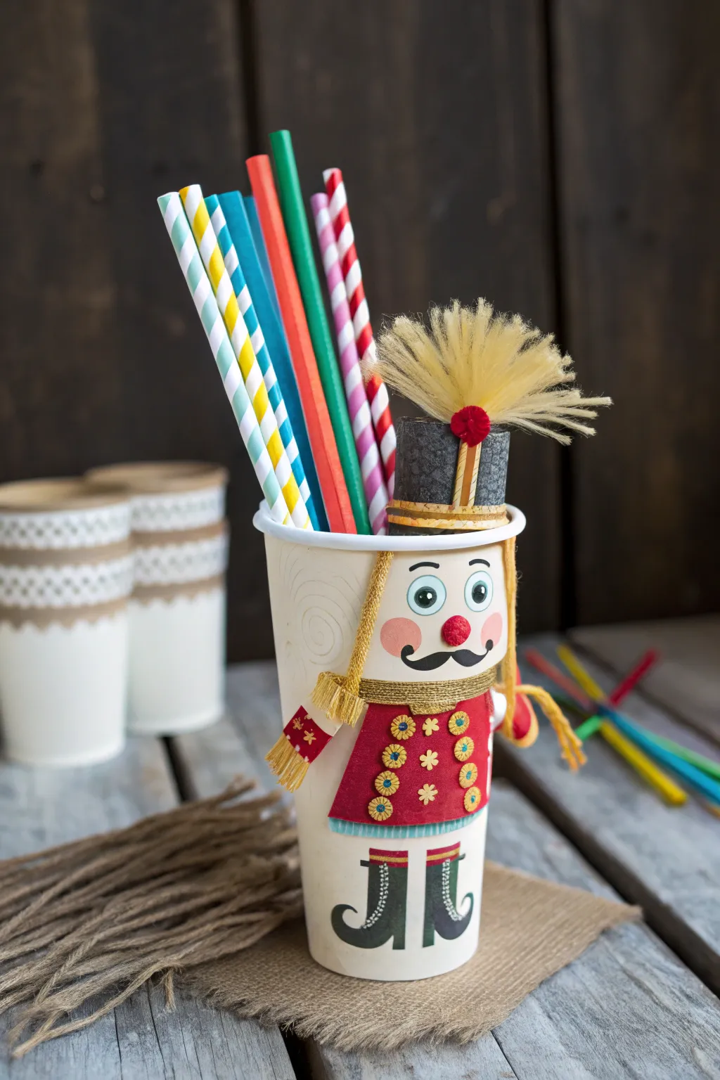 Whimsical DIY Puppetry: A Masterpiece of Craftsmanship and Color.