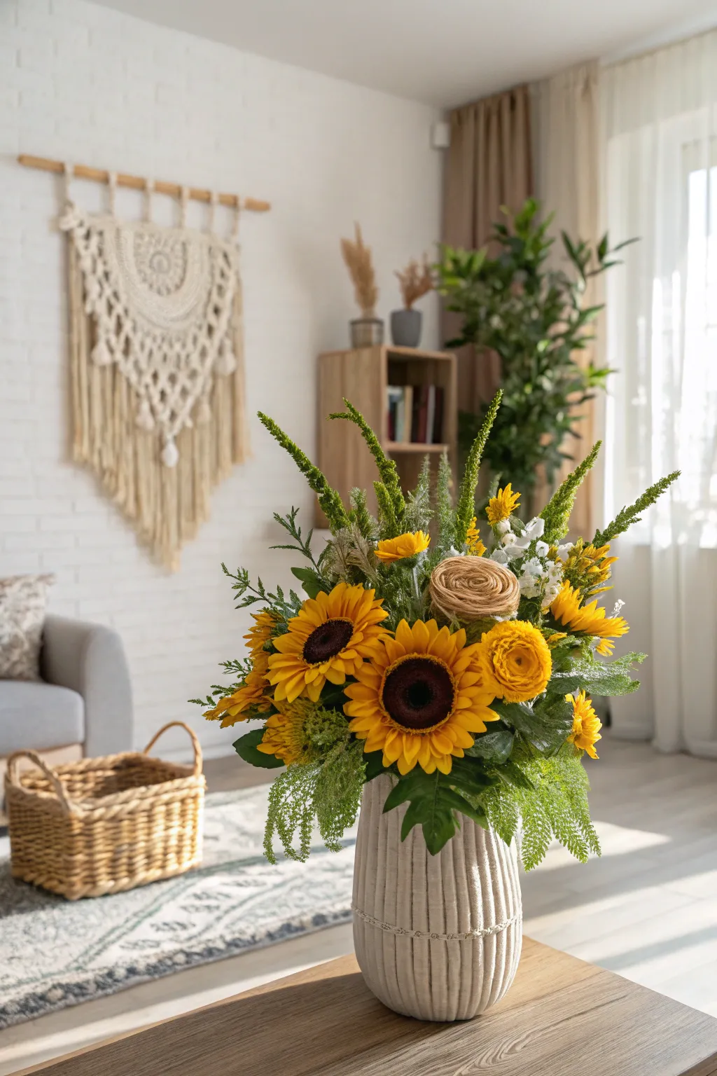 Craft a Floral Fantasy: Transform your space with the elegance of quilled sunflowers.