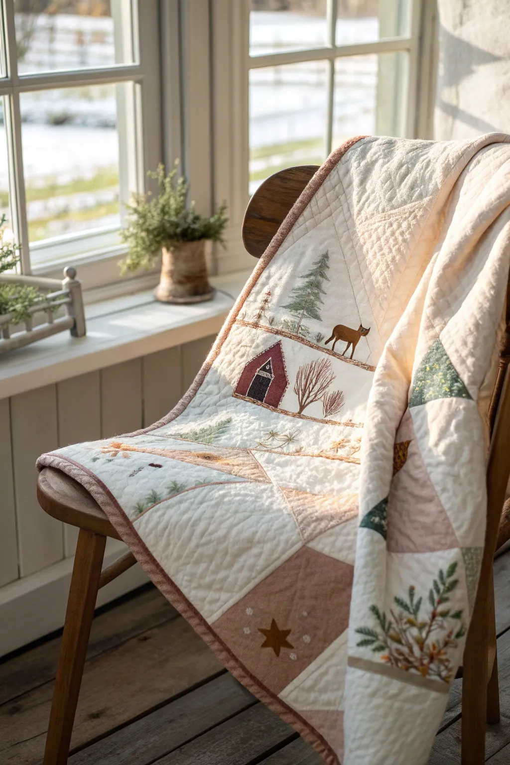 Find inspiration in the everyday and transform it into cozy quilted art.