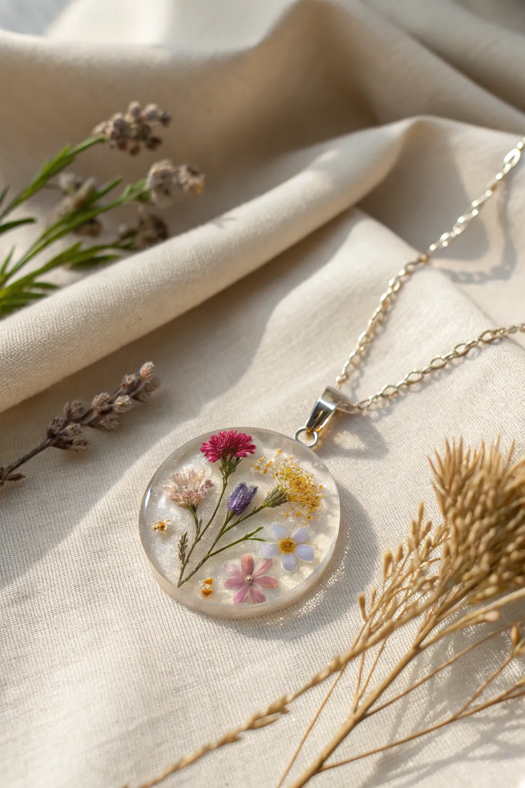 Elevate your style with nature-inspired elegance: Chic resin jewelry that captures the beauty of the natural world.