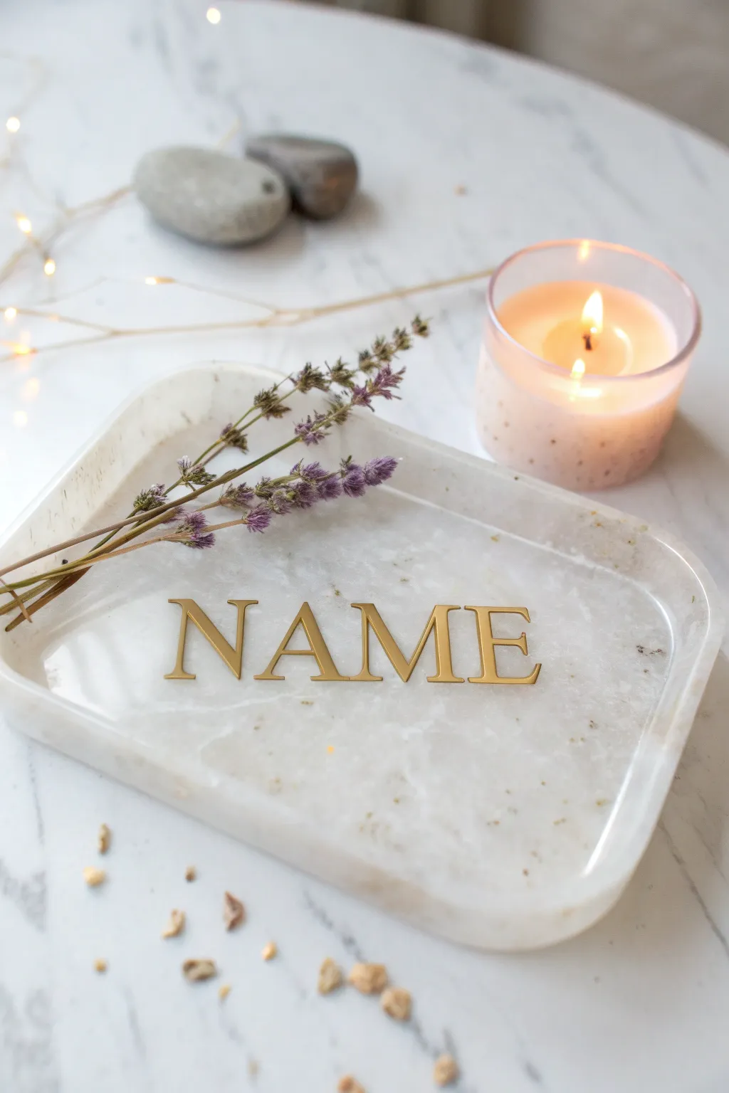 Add a touch of personalized elegance to your space with a custom resin rolling tray, perfect for sparking conversations and showcasing your unique style.