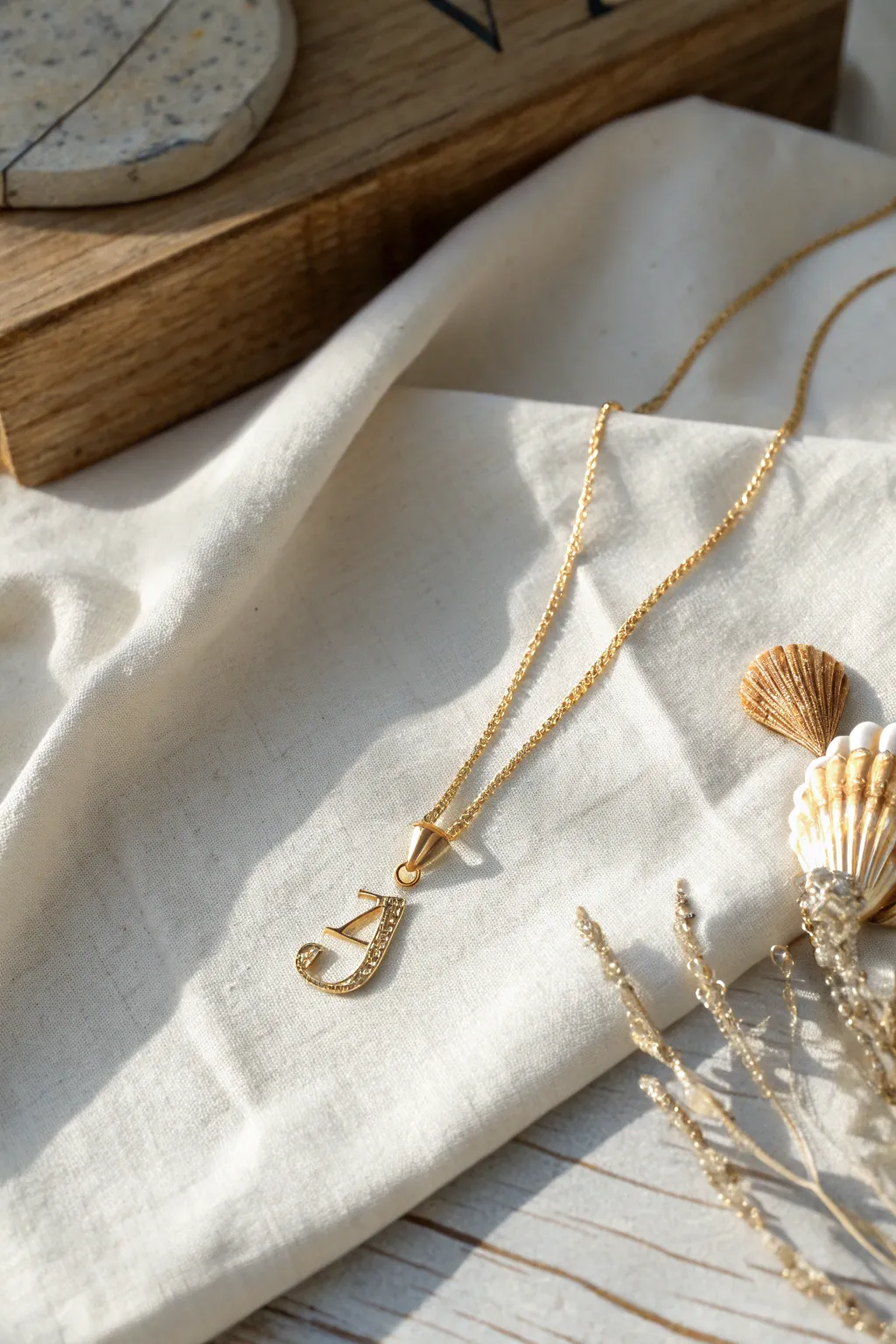 Carry your loved ones close with a personalized initial necklace, a timeless piece of sentimental beauty.