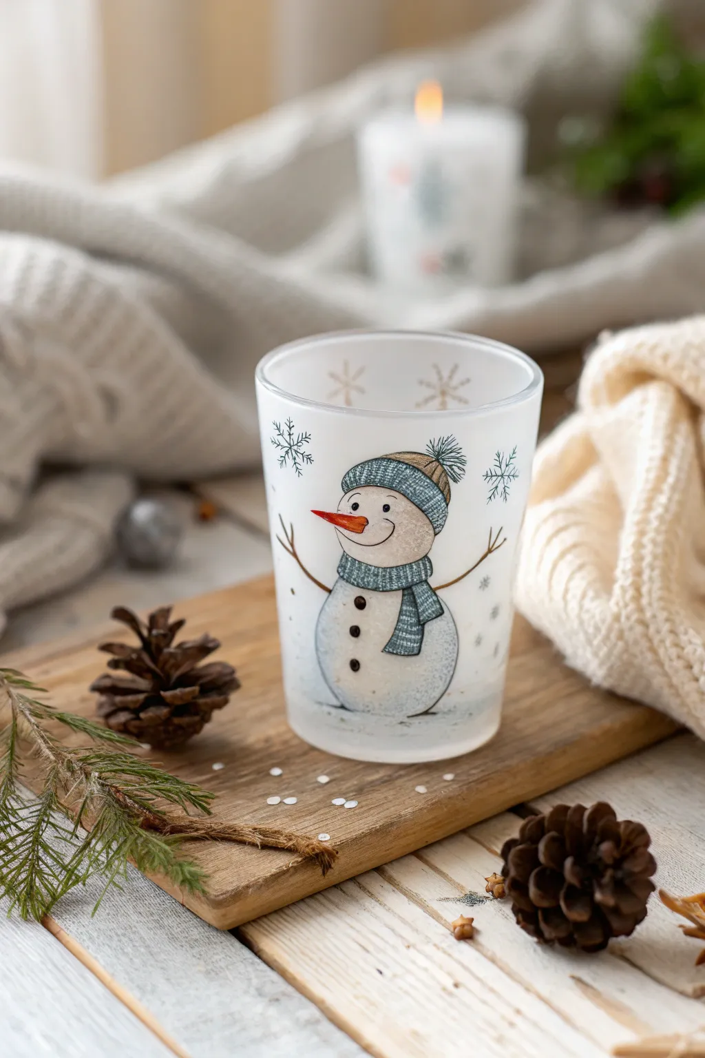 Embrace the magic of winter with these charming snowman shot glasses, perfect for adding a festive touch to your holiday gatherings.