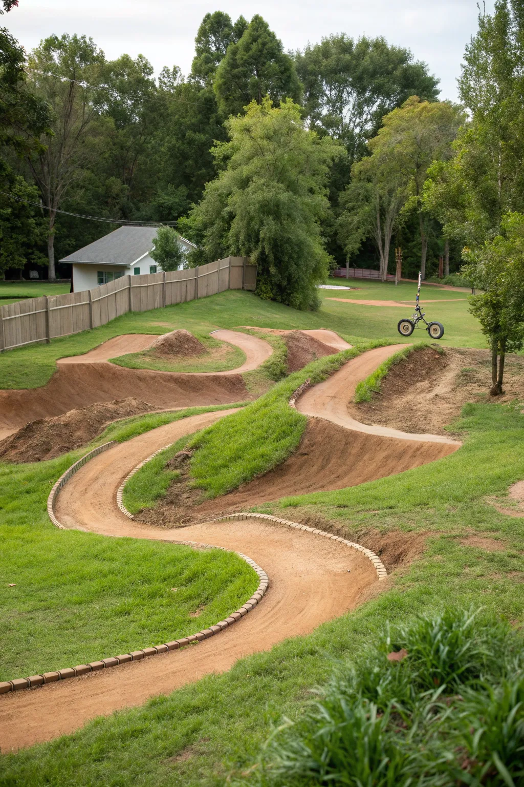 Master the art of compact motocross tracks: Perfect design for your backyard thrill!