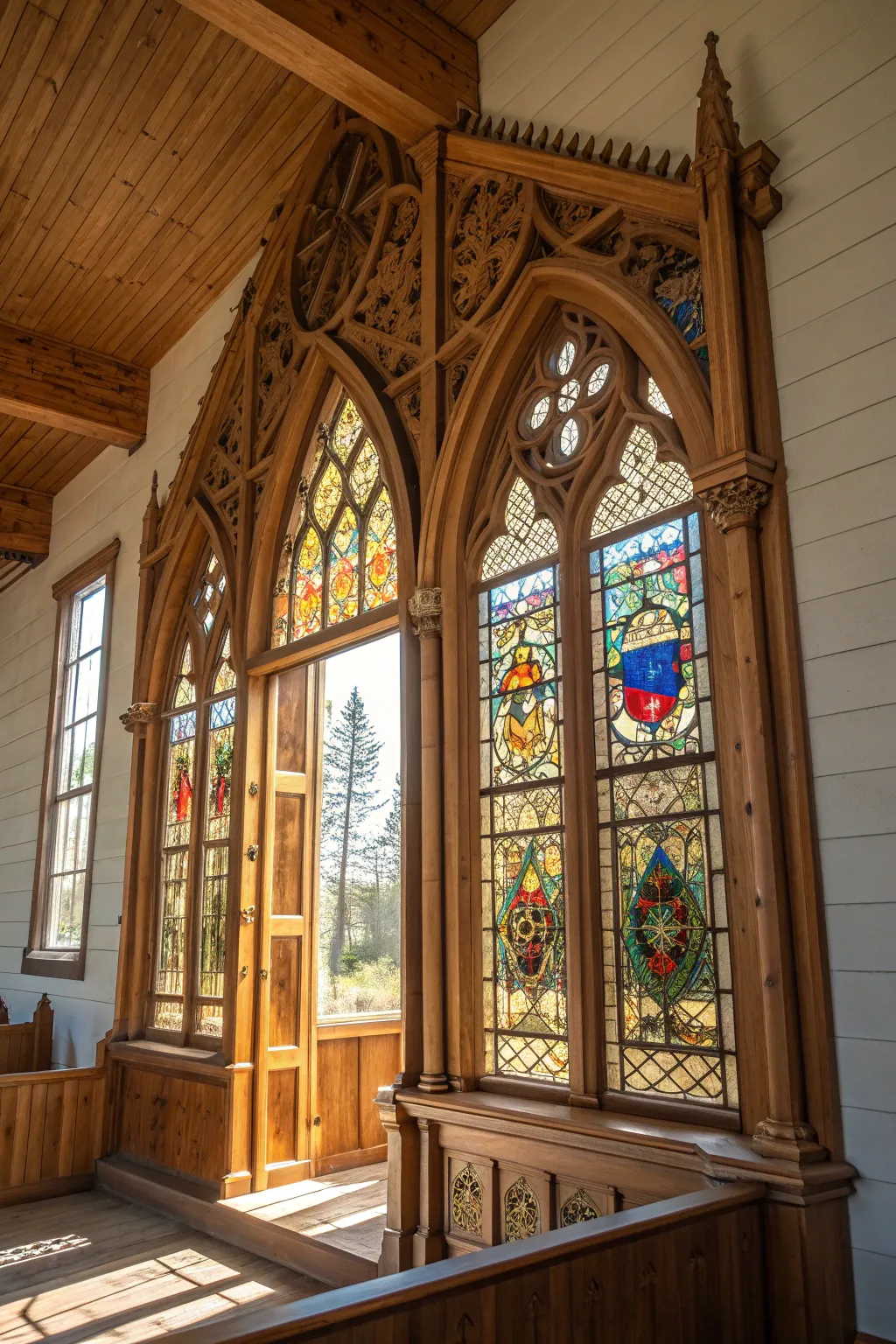 Illuminate your church with the beauty of natural light through artfully crafted windows.