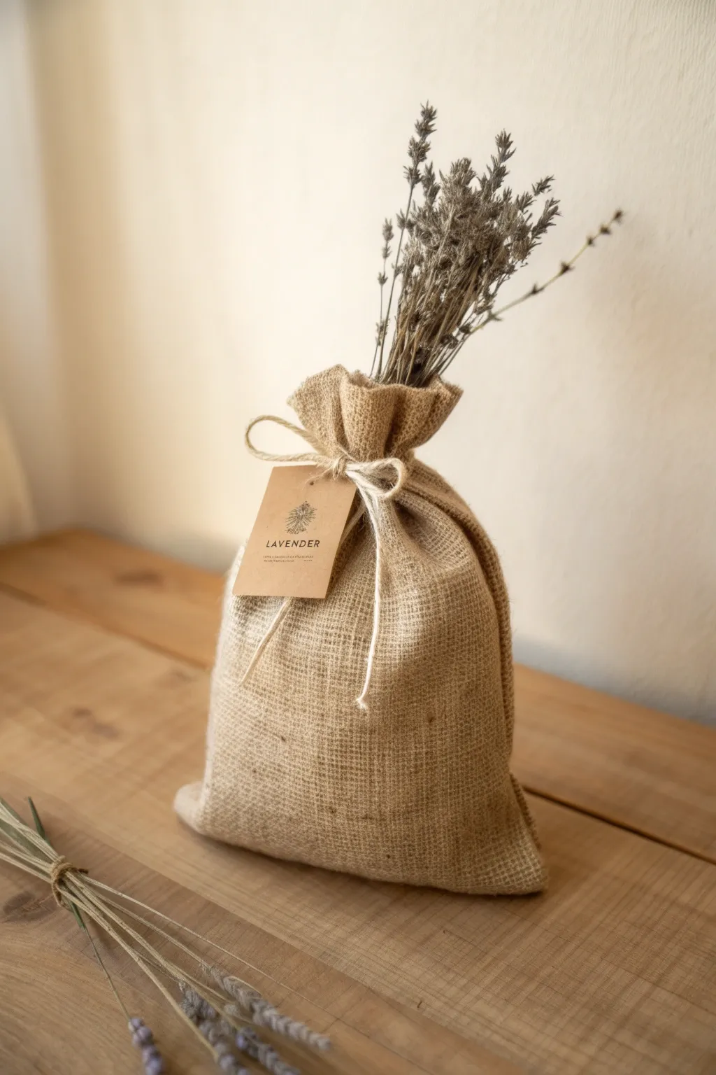 Charming rustic burlap bags: a perfect blend of simplicity and elegance for your small gifts.