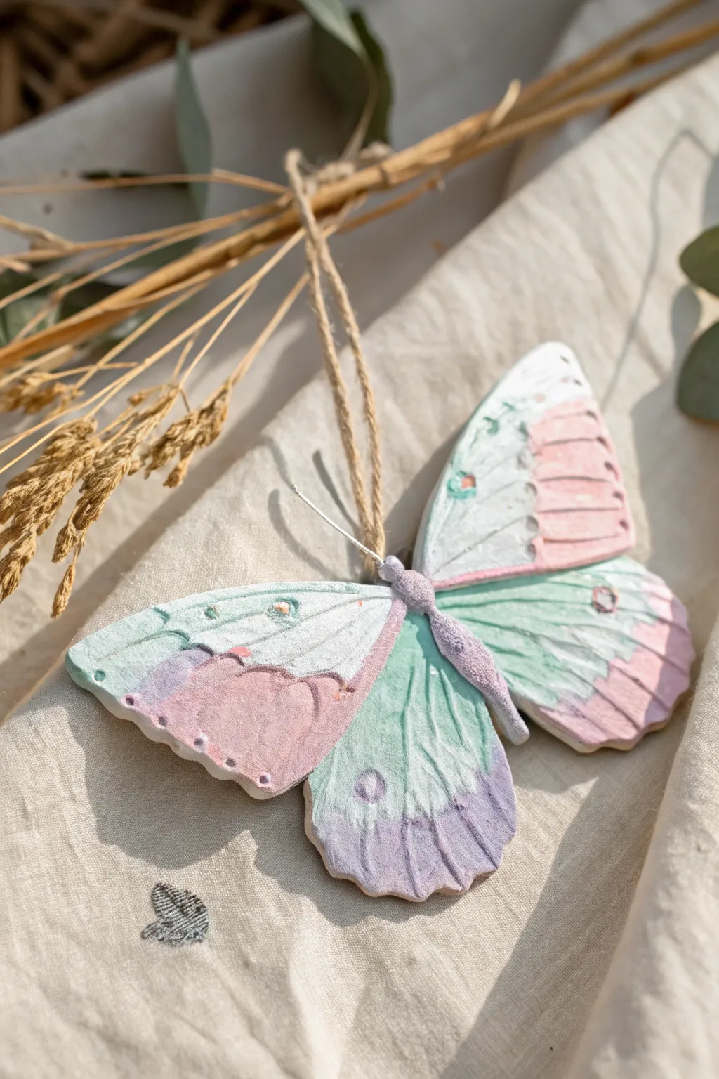 Embrace spring with these charming egg carton butterflies, bringing a touch of whimsy and sustainable creativity to your decor.