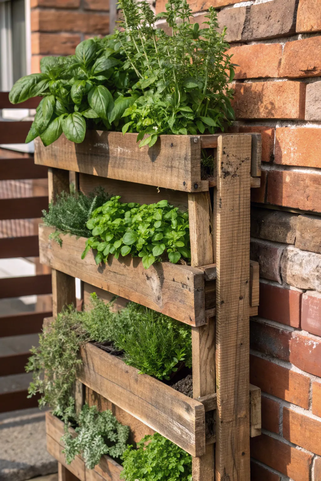 Elevate your culinary experience with a handcrafted vertical herb garden—where style meets functionality.
