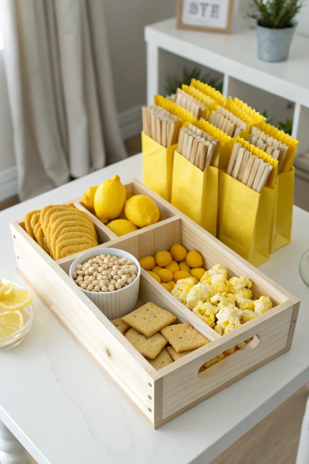 Bring sunshine to your day with a curated yellow snack box that delights the senses!