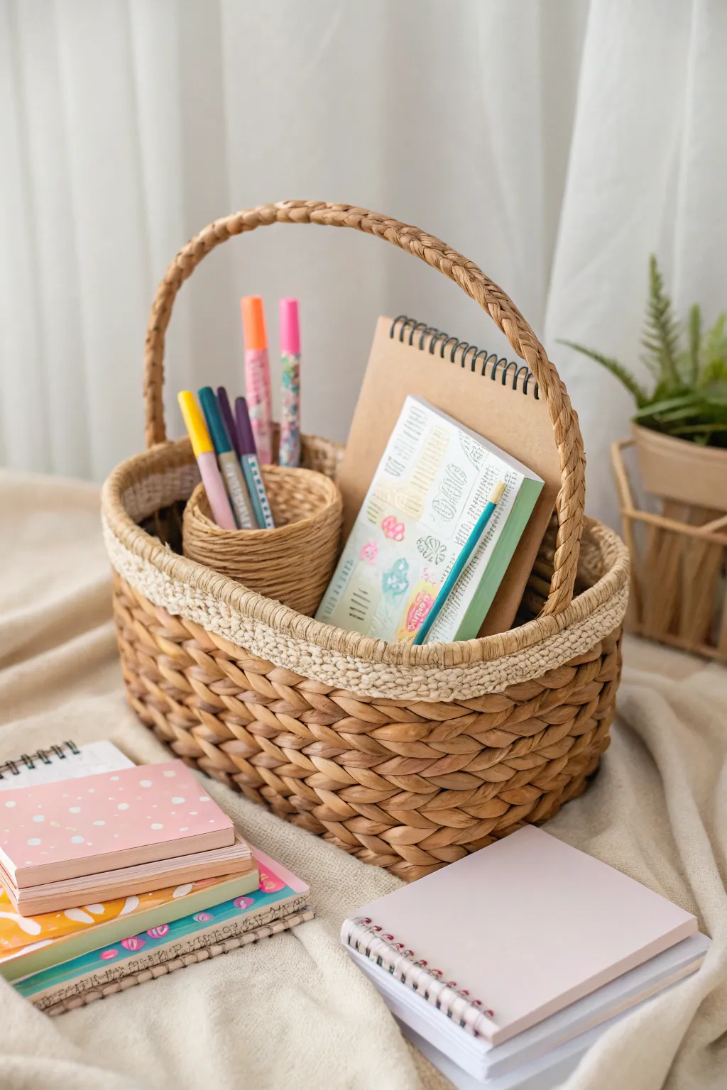 Delight in the simple joys of colorful stationery, perfect for expressing appreciation with a personal touch.