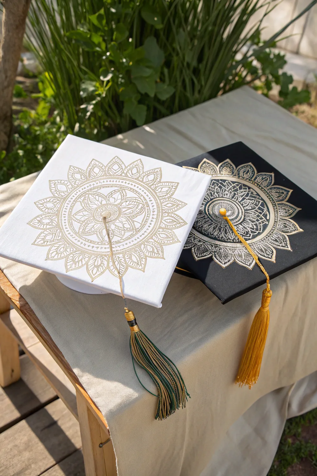 Celebrating unique bonds with matching masterpieces: when two become one.