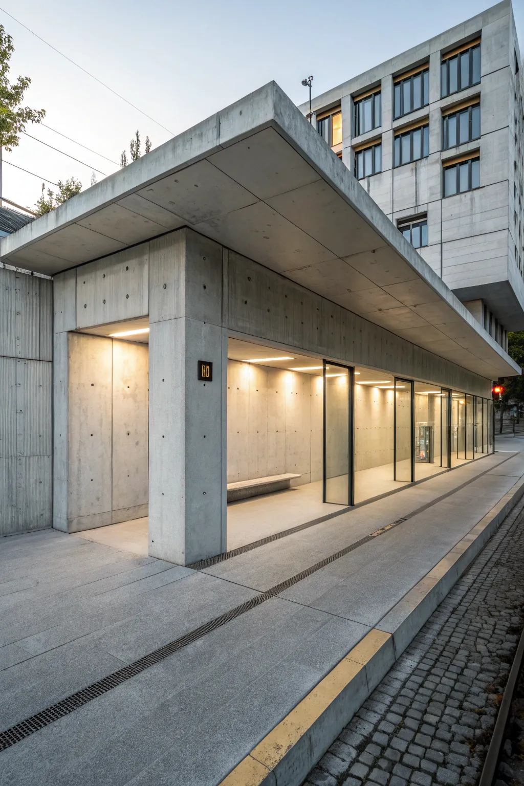 Precast concrete shelters provide a sturdy, earthquake-resistant foundation.