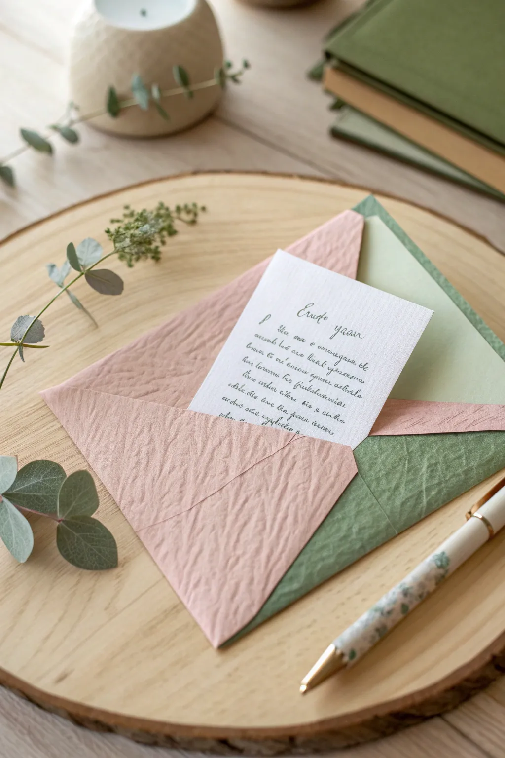 Discover the art of surprise with a diagonal fold card – where simplicity meets elegance.