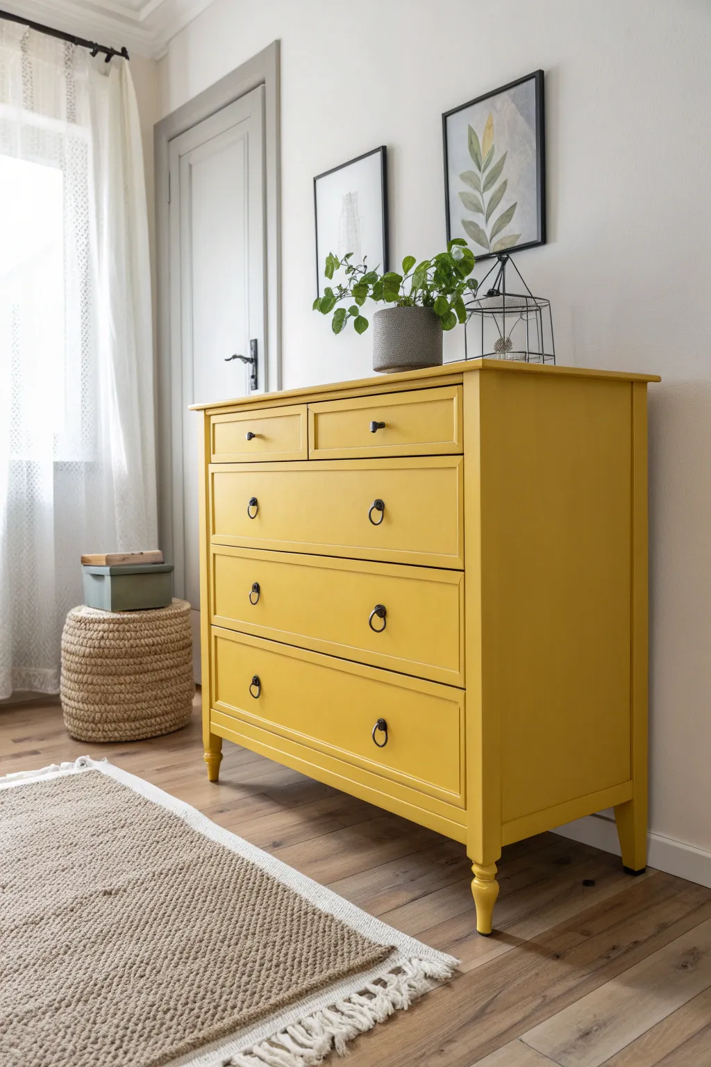 Transform your space with a pop of color: Discover the art of upcycling with vibrant hues!