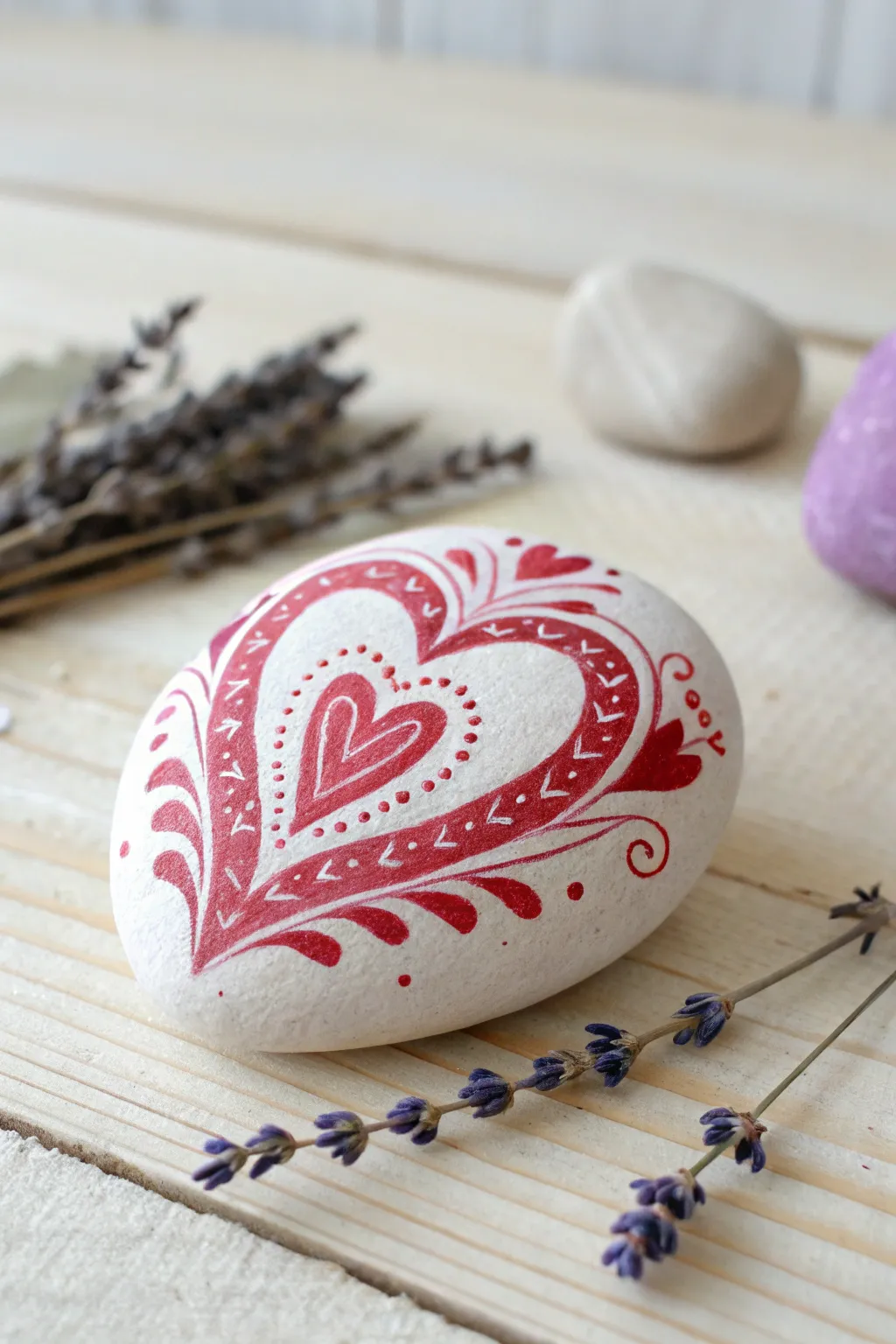 Capture the timeless love of a classic heart with simple elegance.