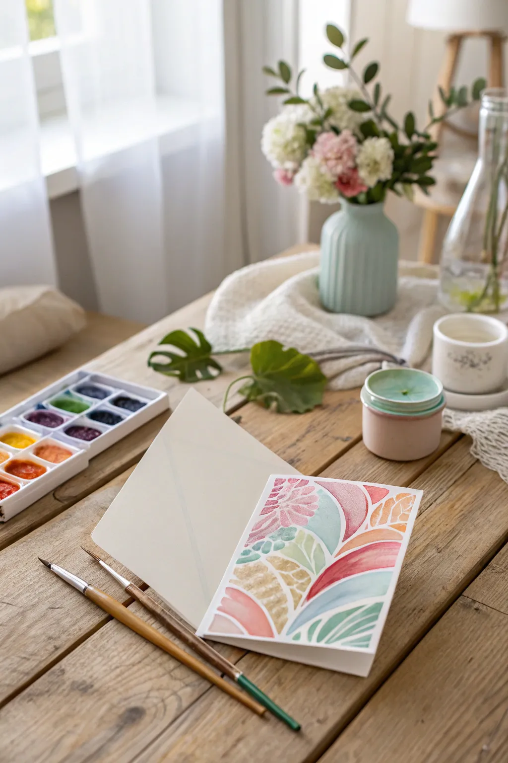 Add a splash of color to your greetings with DIY watercolor cards—simple yet stunning!
