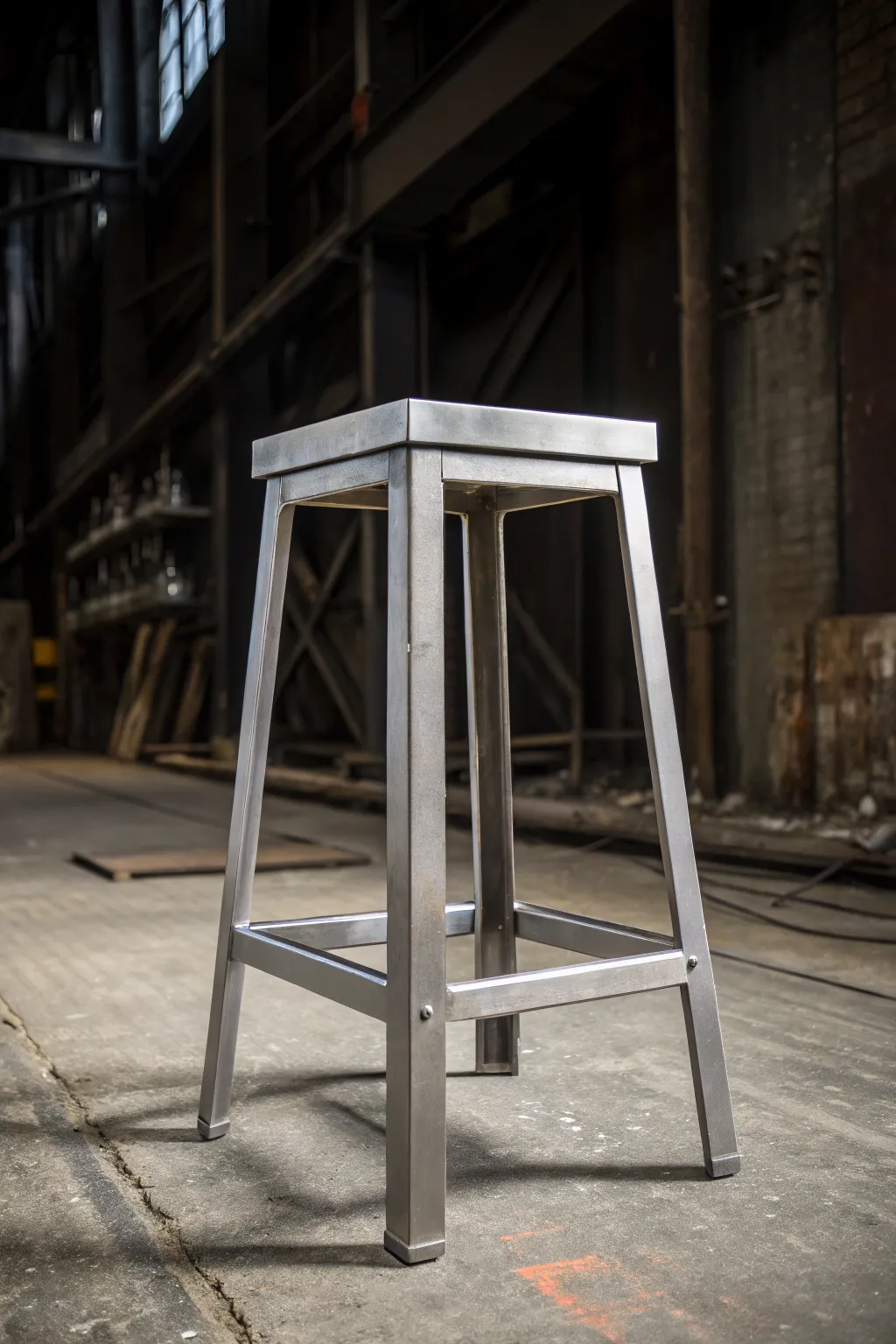 Simple Steel Elegance: A testament to the beauty of minimalism and craftsmanship.
