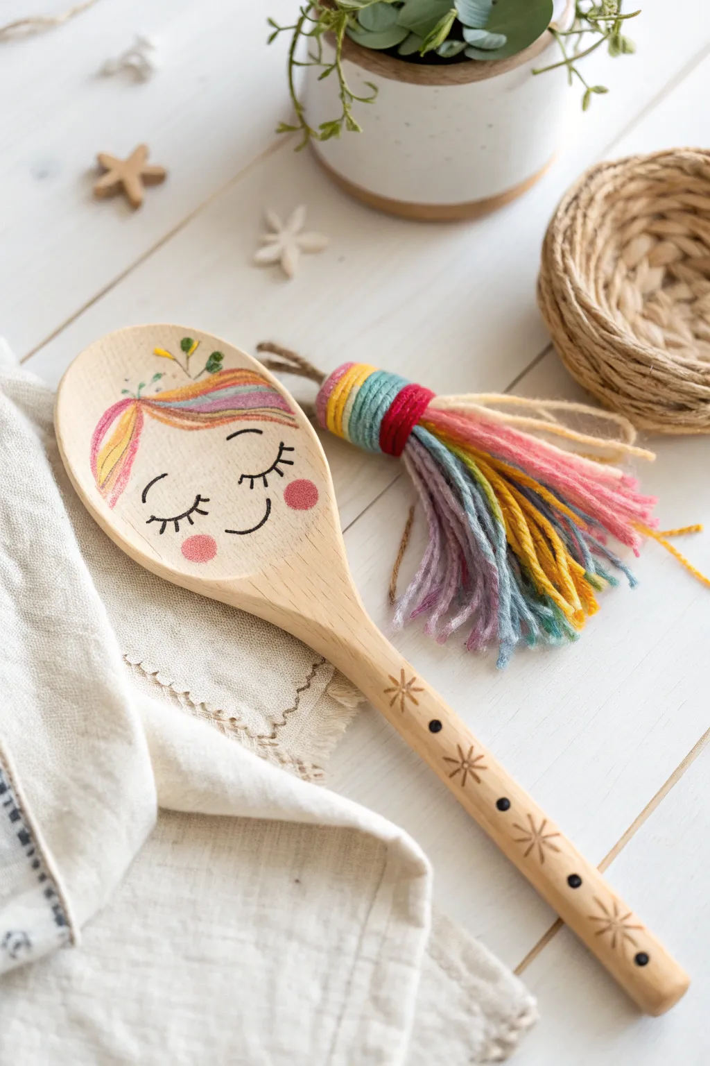 Bring a touch of whimsy to your kitchen with these charming character spoons!