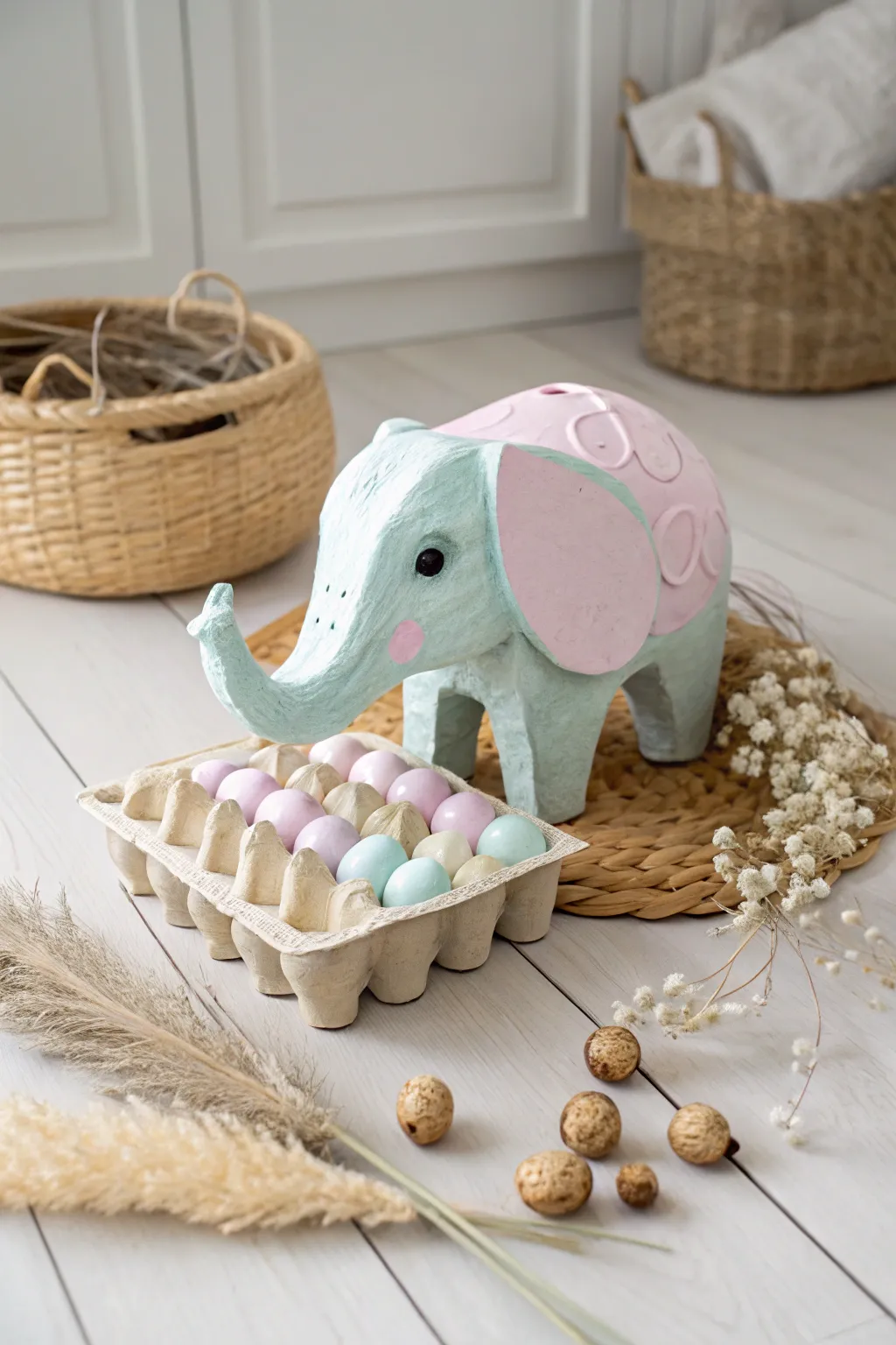 Craft your own whimsical animal parade with simple materials and a touch of creativity!