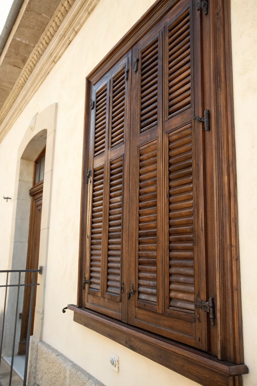Elevate your space with the timeless elegance of Venetian shutters.
