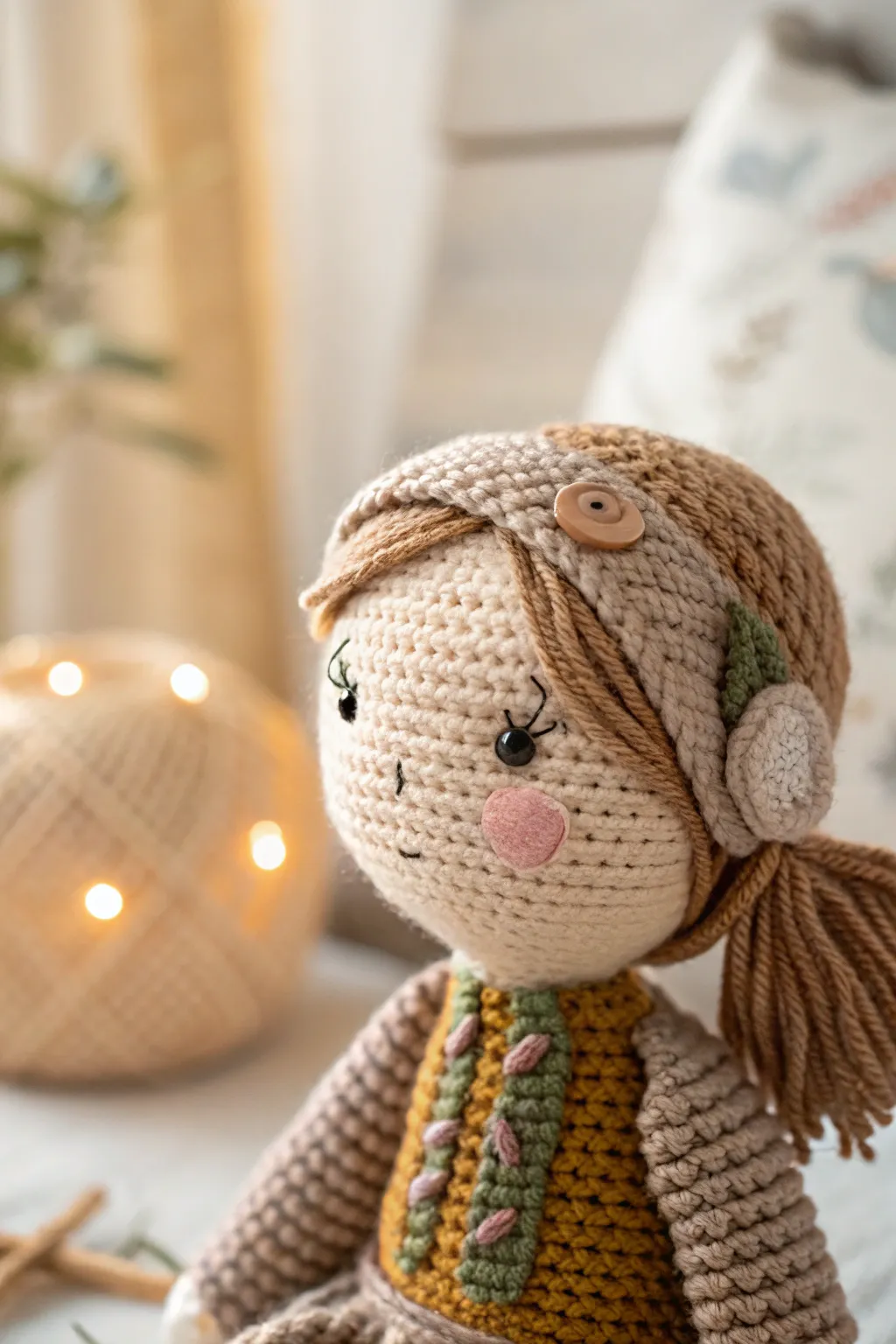 Add character with unique embroidered details – make your amigurumi truly one-of-a-kind.