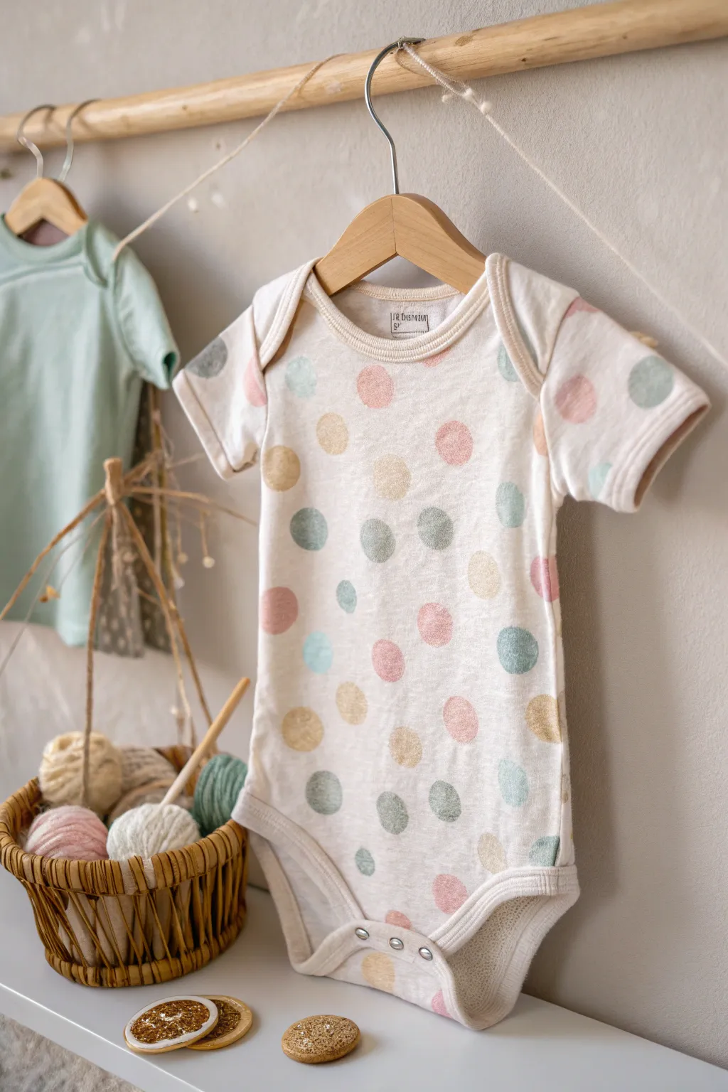 Transform a basic onesie into a boutique treasure with charming polka dots. Simple, elegant, and effortlessly chic!