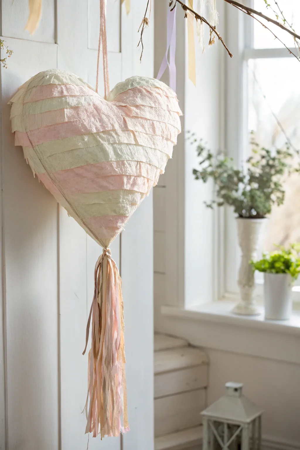 Elevate your celebrations with a heart-shaped pinata that's both simple and stunning!