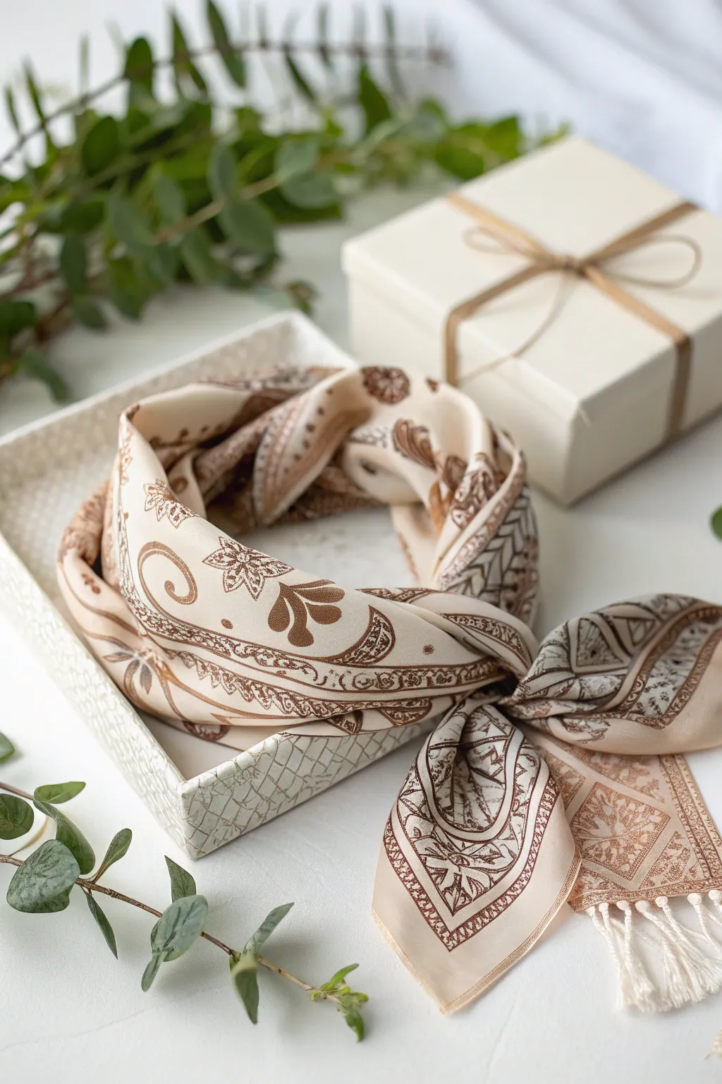 Craft your gifts with love: Discover the art of bandana wrapping.