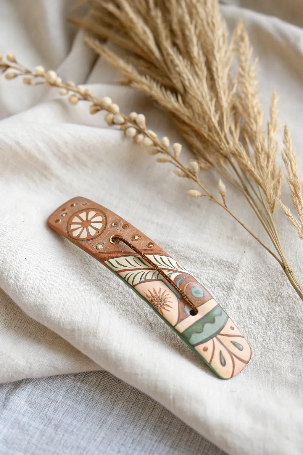 Elevate your look with handcrafted elegance: Discover the art of polymer clay hair clips.