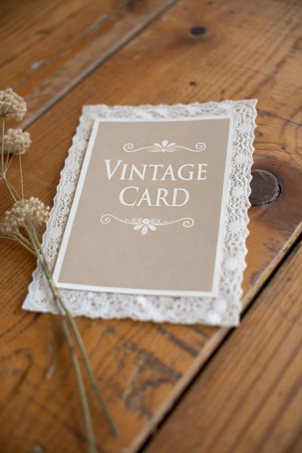 Embrace timeless elegance with a vintage-inspired card that's perfect for your classic-loving best friend.