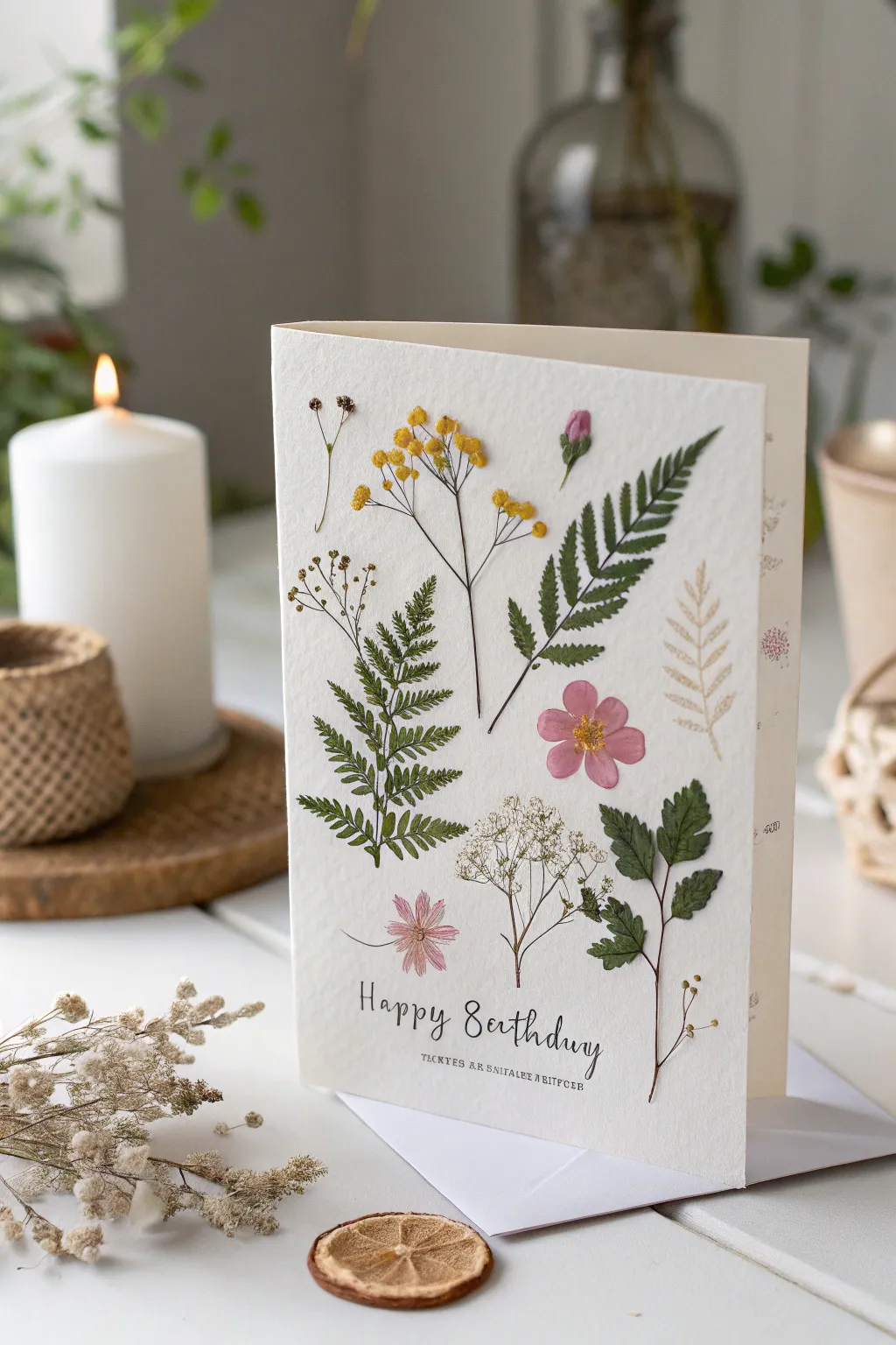 Celebrate love with a card that brings nature's beauty to your special day.
