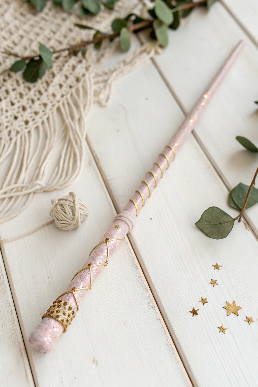 Unleash your inner wizard with this charming DIY wand—where simplicity meets magic!