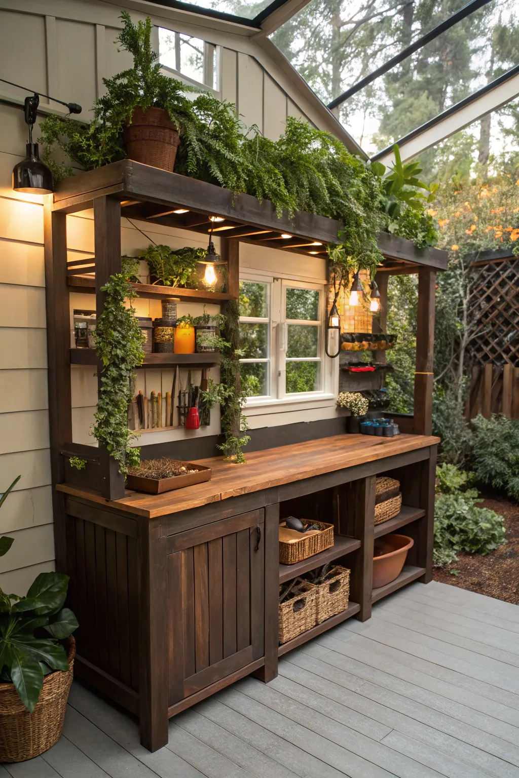 Transform your boat shed into a green oasis with a touch of craftsmanship.