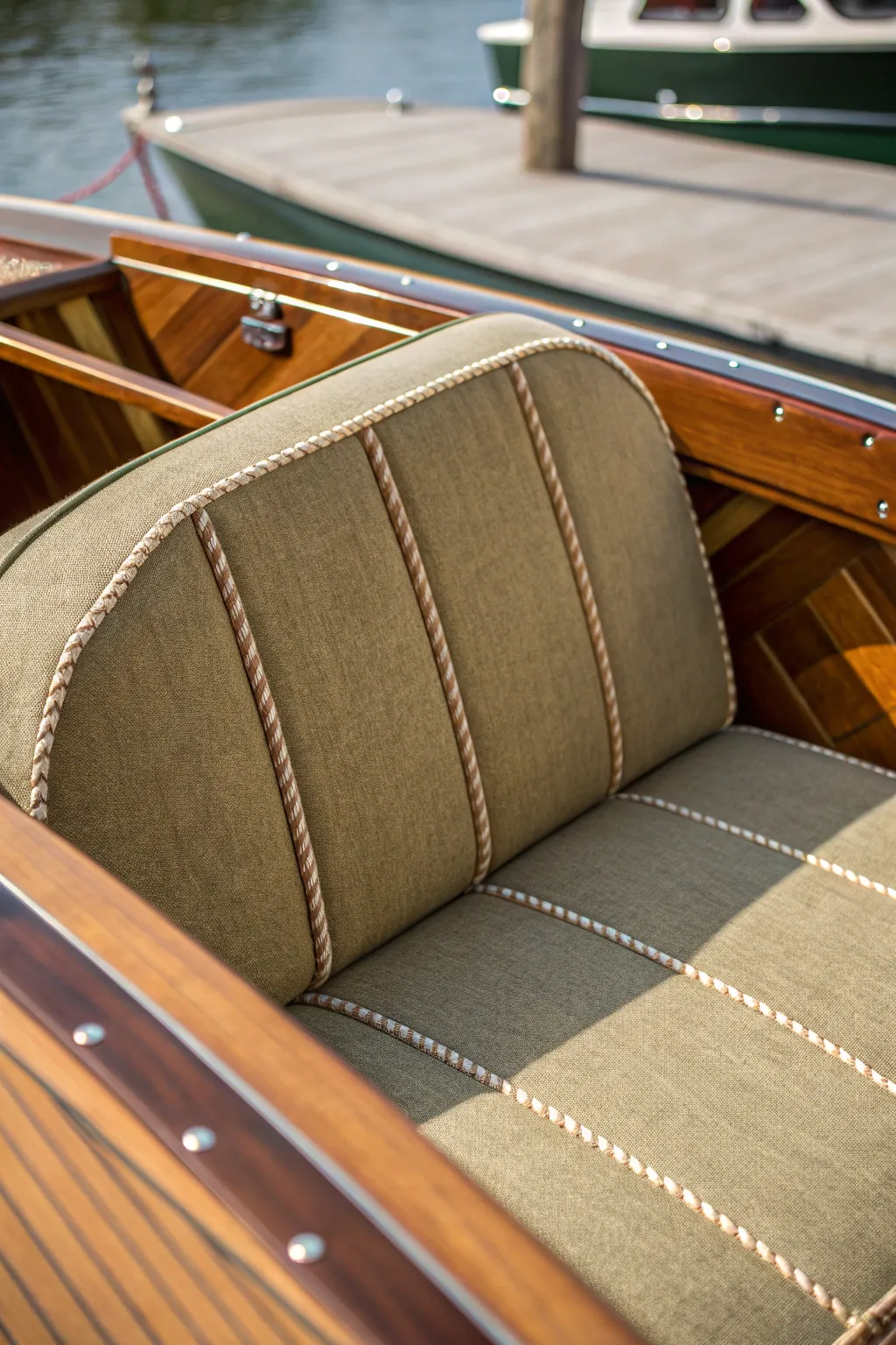 Sail in style and sustainability with eco-friendly boat upholstery.
