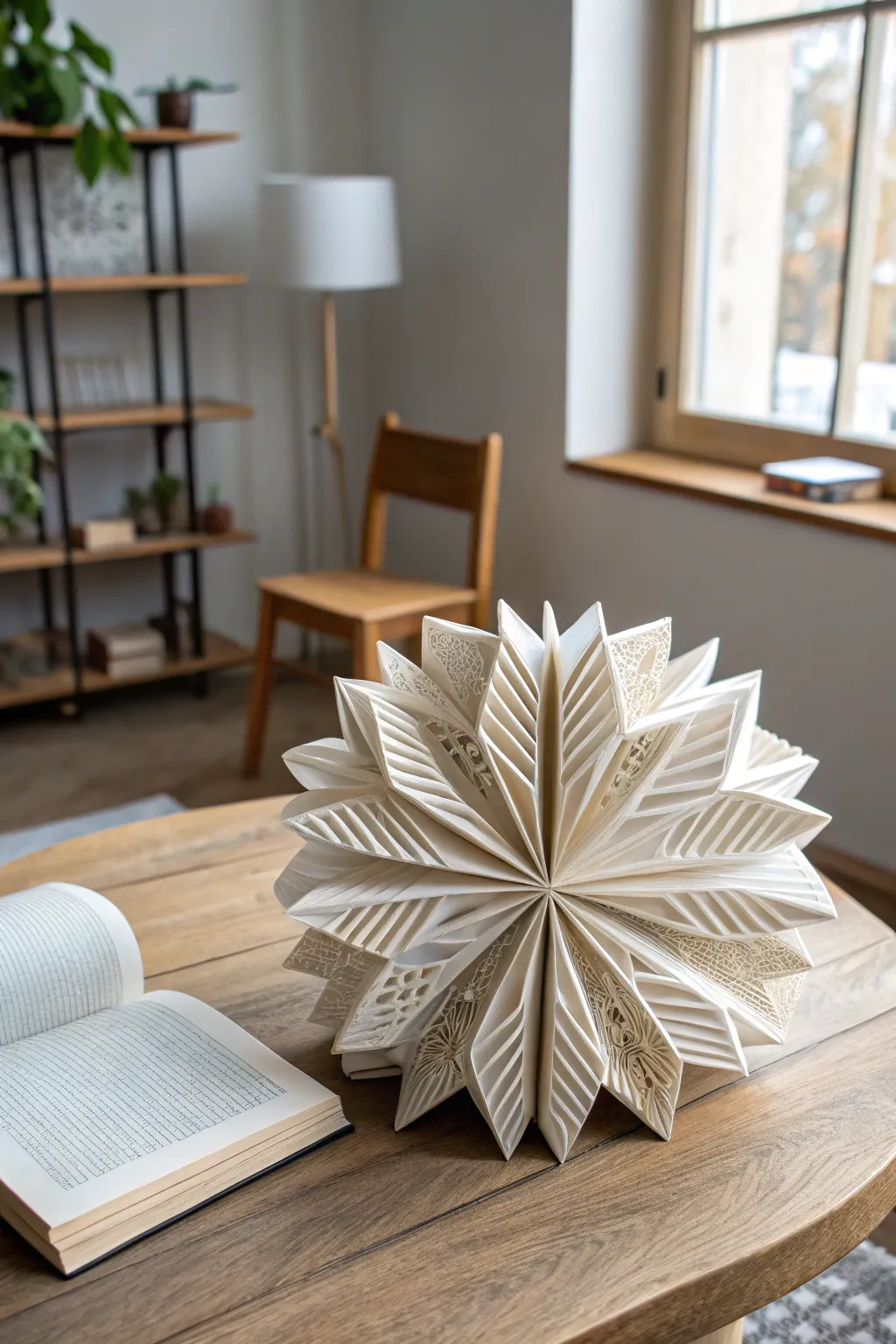 Transform your decor with the art of book folding—embrace the beauty of seasonal shapes!