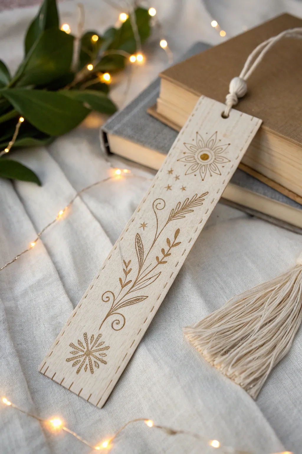 Illuminate your reading journey with a glow-in-the-dark bookmark, where simplicity meets a touch of magic.