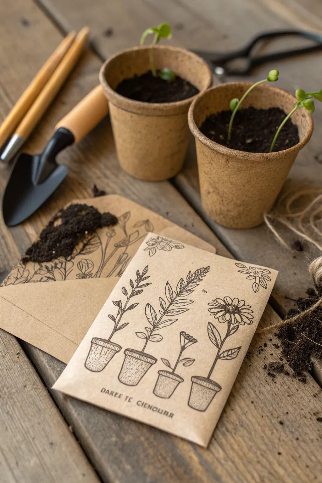 Nurture nature with these charming eco-friendly seed packets, perfect for budding young gardeners.