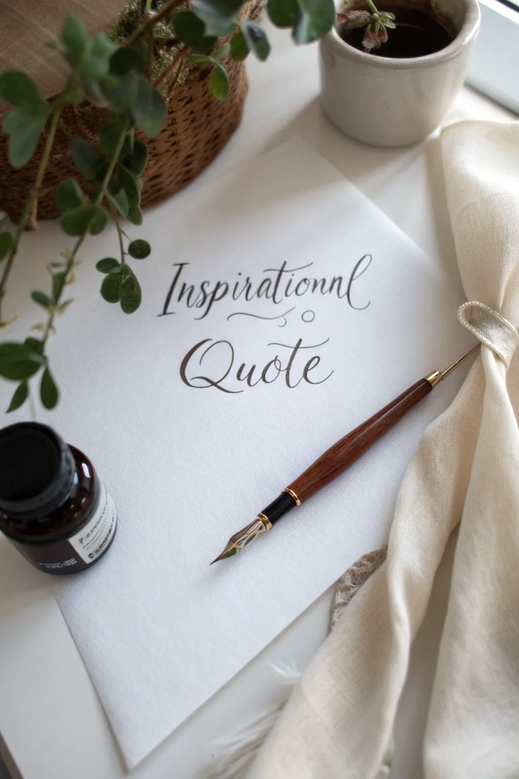Find inspiration in every stroke—elevate your space with the art of calligraphy.