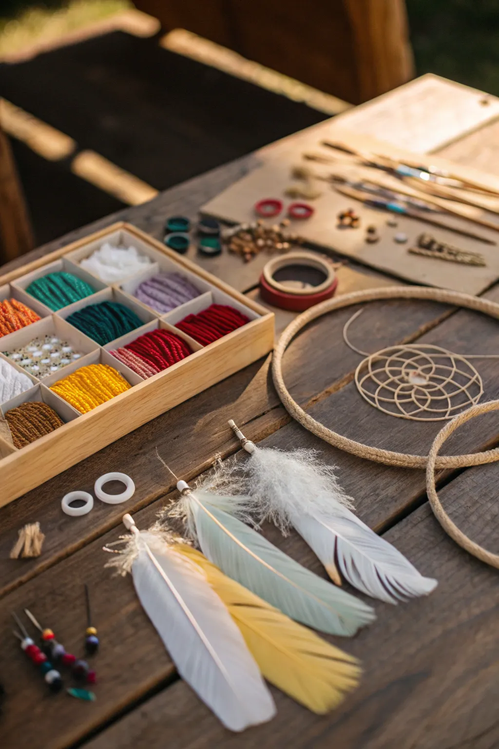 Unleash your creativity with a dreamcatcher craft kit—perfect for some mindful downtime.