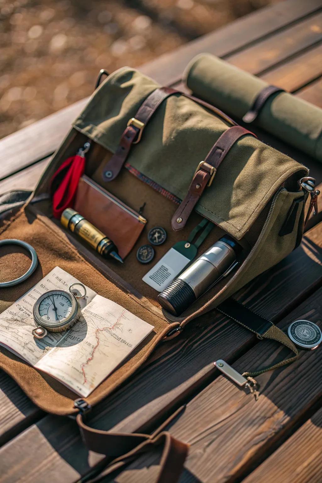 Ready for adventure: the ultimate camping grab bag packed with essentials.