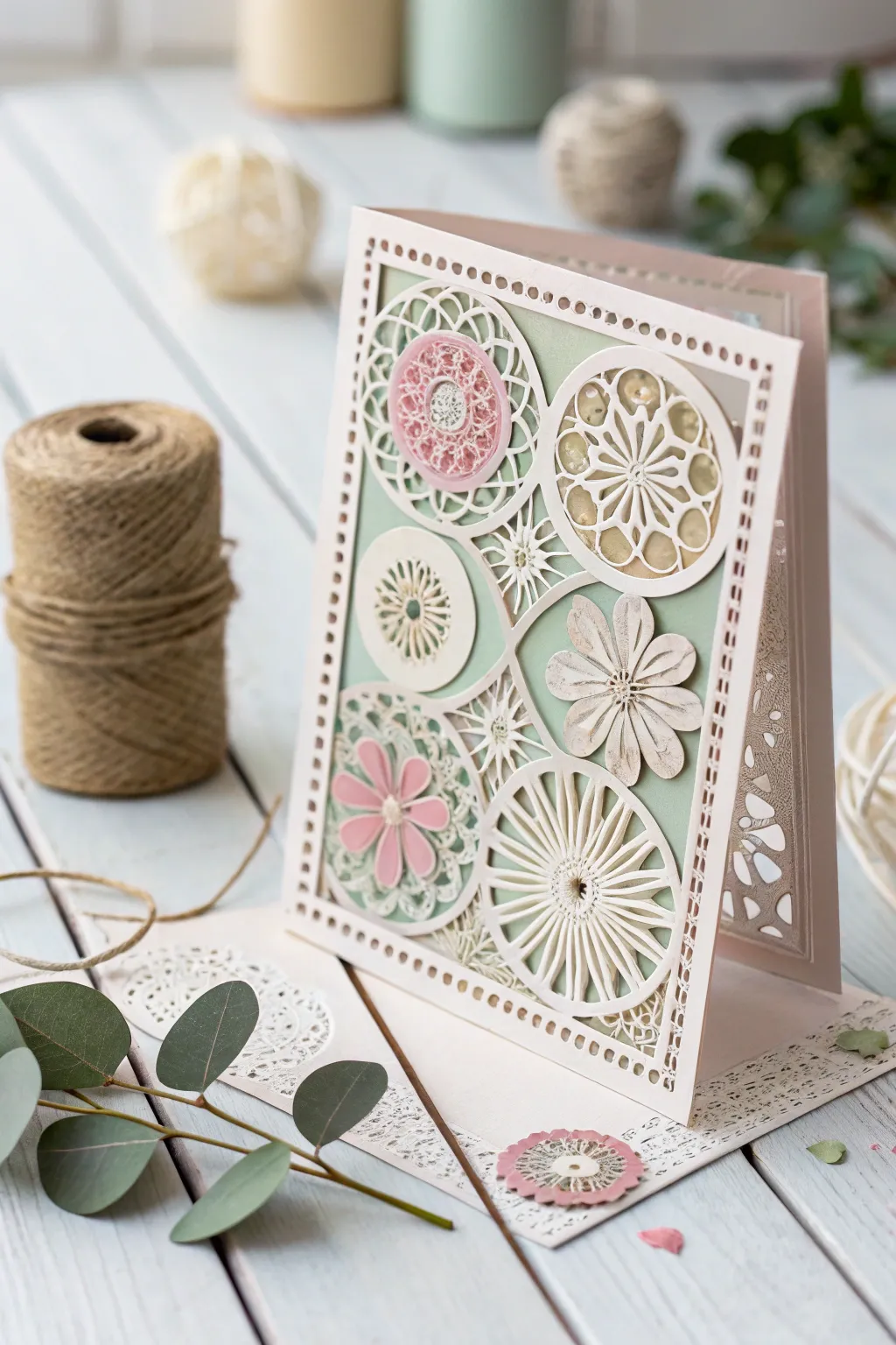 Craft your own masterpiece: Discover the elegance of die-cut designs for stunning homemade cards.