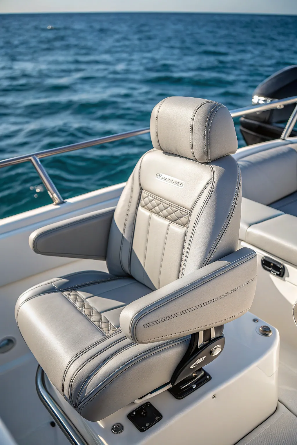 Elevate your boating experience with handcrafted backrest comfort.
