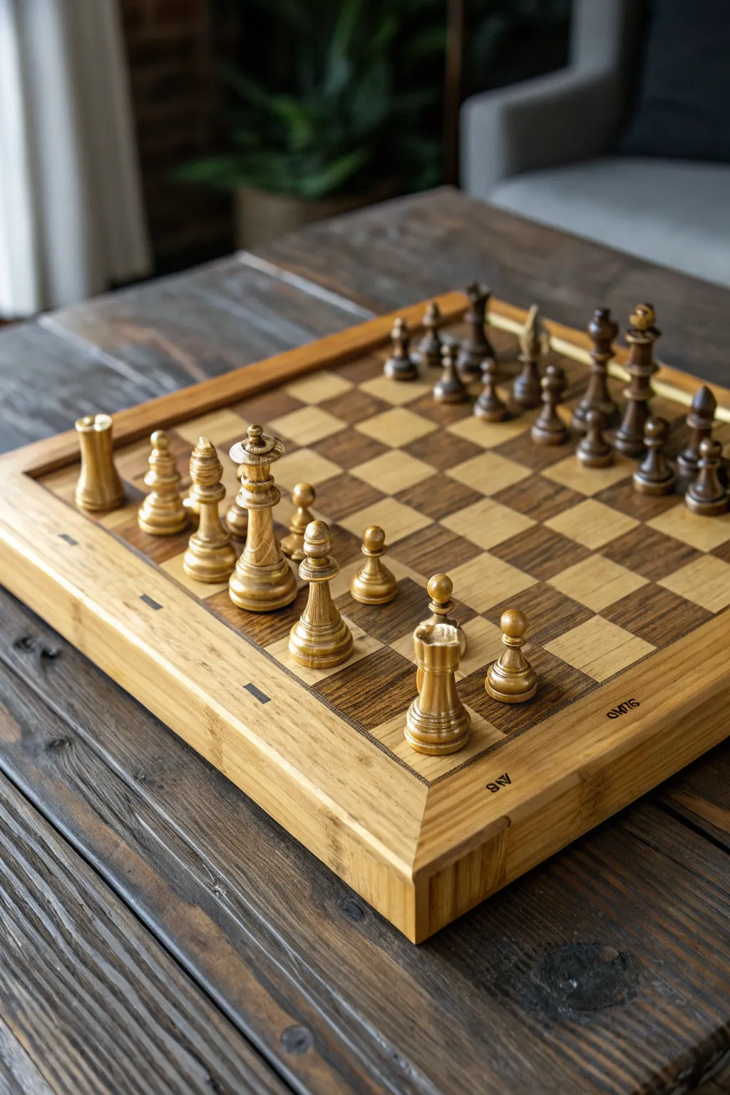 Play the game, save the planet: Eco-friendly chess in style.