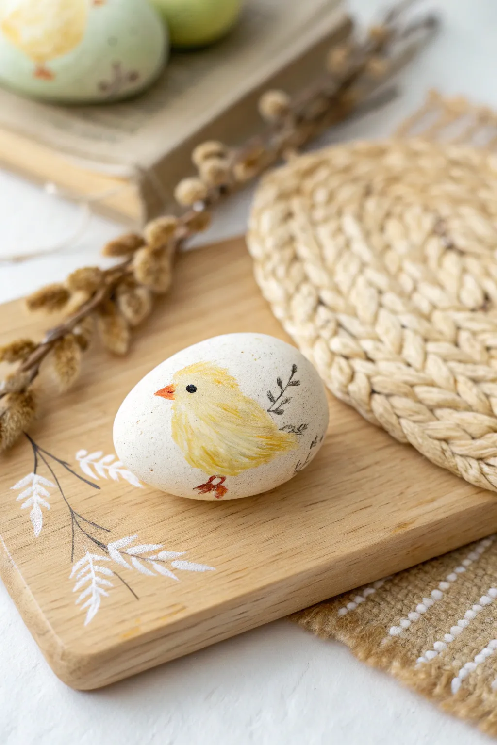 Transform nature into art with these charming chick rock crafts—perfect for adding a playful touch to your minimalist space!