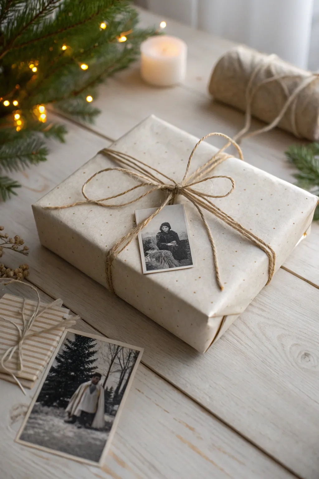Wrap your gifts in memories this Christmas with a personal photo touch. 🎁📸