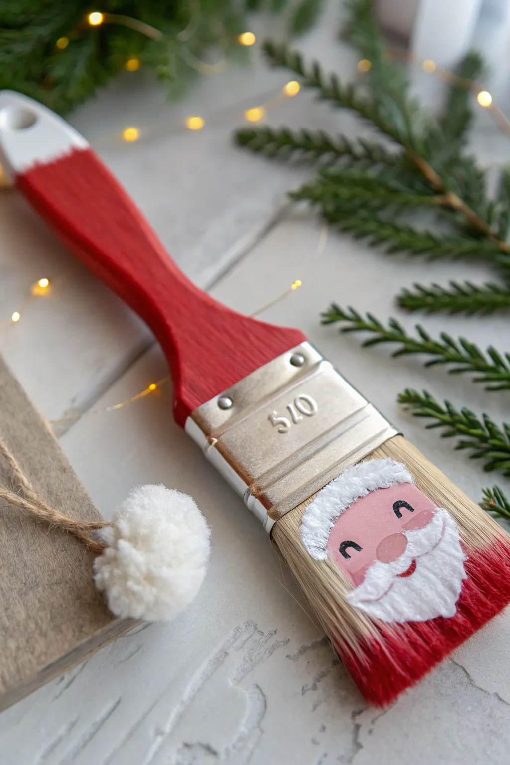 Transforming the ordinary into festive cheer with a touch of creativity. #UpcycledSanta