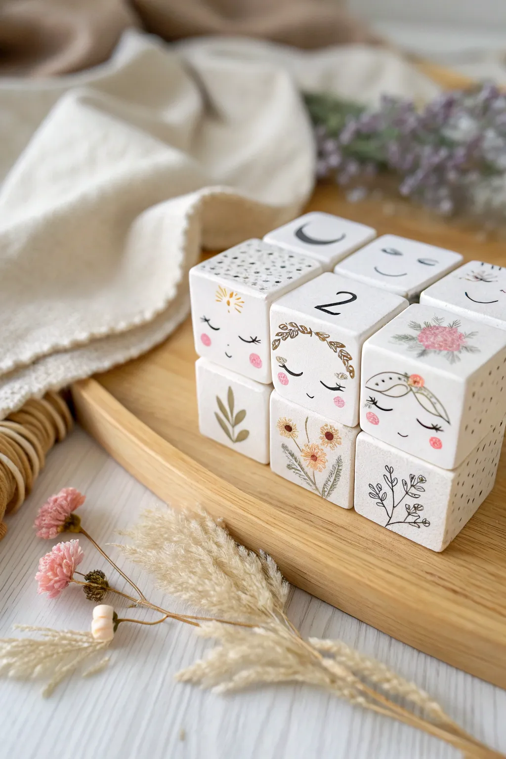 Add a touch of whimsy to your days with handcrafted clay calendar characters.